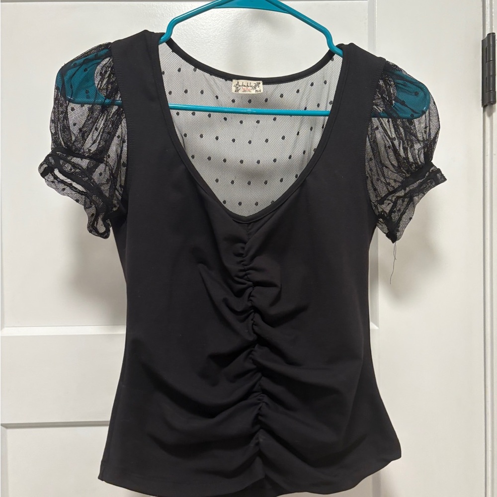Free People Black Top